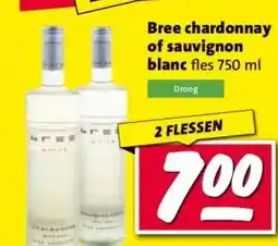 Nettorama Bree chardonnay of sauvignon blanc aanbieding