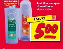 Nettorama Andrélon shampoo of conditioner aanbieding