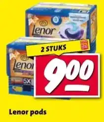 Nettorama Lenor pods aanbieding