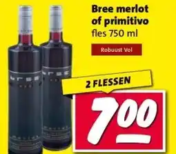 Nettorama Bree merlot of primitivo aanbieding
