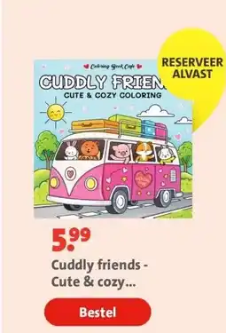 Bruna Cuddly friends - Cute & cozy coloring aanbieding