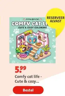 Bruna Comfy cat life - Cute & cozy coloring aanbieding