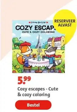 Bruna Cozy escapes - Cute & cozy coloring aanbieding