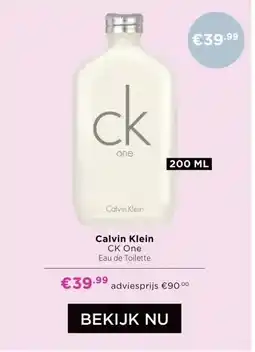 ICI Paris XL CK One Eau de Toilette aanbieding