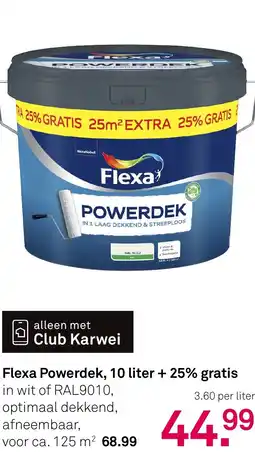 Karwei Flexa Powerdek aanbieding