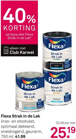 Karwei Flexa Strak in de Lak aanbieding