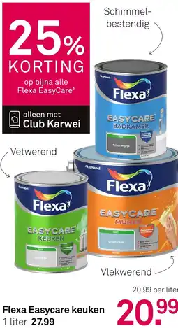Karwei Flexa Easycare keuken aanbieding