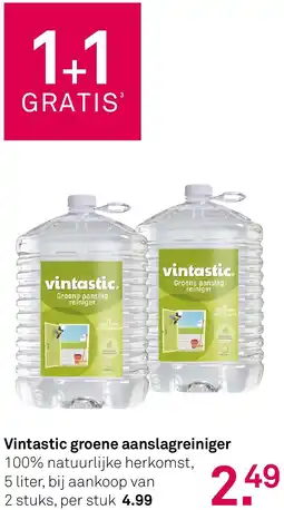 Karwei Vintastic groene aanslagreiniger aanbieding