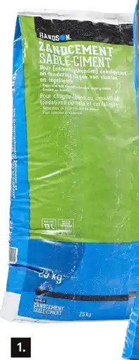 Karwei Handson zandcement aanbieding