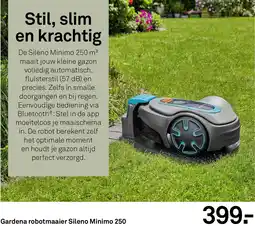 Karwei Gardena robotmaaier Sileno Minimo 250 aanbieding