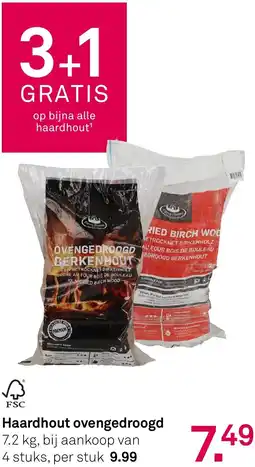 Karwei Haardhout ovengedroogd aanbieding