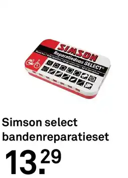 Karwei Simson select bandenreparatieset aanbieding