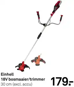 Karwei Einhell 18V bosmaaier/trimmer aanbieding