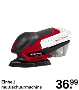 Karwei Einhell multischuurmachine aanbieding