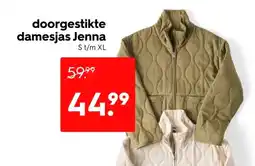 HEMA Doorgestikte damesjas Jenna aanbieding