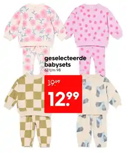HEMA Geselecteerde babysets aanbieding