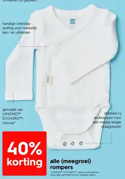 HEMA Alle meegroei rompers aanbieding