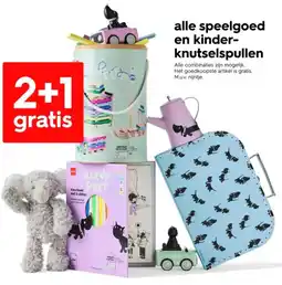 HEMA Alle speelgoed en kinder knutselspullen aanbieding