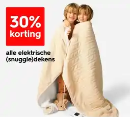 HEMA Alle elektrische snuggle dekens aanbieding