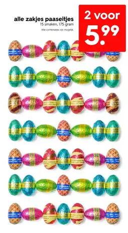 HEMA Alle zakjes paaseitjes aanbieding
