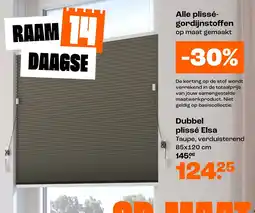 Kwantum Dubbel plissé Elsa aanbieding