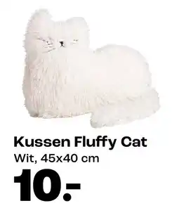 Kwantum Kussen Fluffy Cat aanbieding