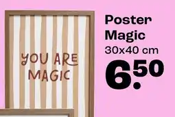 Kwantum Poster Magic aanbieding