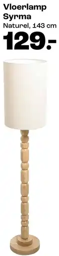 Kwantum Vloerlamp Syrma aanbieding