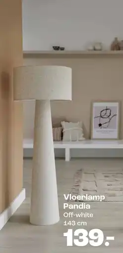 Kwantum Vloerlamp Pandia aanbieding