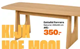 Kwantum Eettafel Ferrara aanbieding
