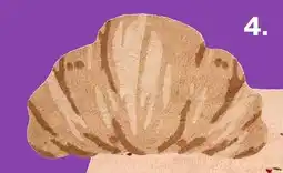 Kwantum Vloerkleden Croissant aanbieding