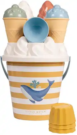 Bol.com Little Dutch Emmerset IJsjes Ocean Dreams Blauw 14-Delig aanbieding