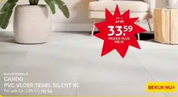 Praxis CanDo PVC Vloertegel Silent Tegel XL aanbieding