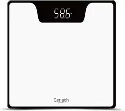 Bol.com Personenweegschaal met LED-display - wit GL 8167w Gerlach aanbieding