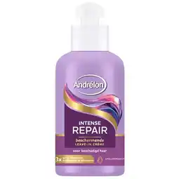 Trekpleister Andrélon Intense Repair Beschermende Leave-In Crème aanbieding