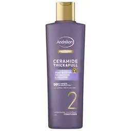 Trekpleister Andrélon Pro-Care Ceramide Thick & Full Conditioner aanbieding