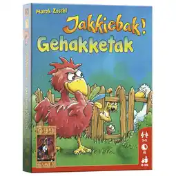 Kruidvat 999 Games Jakkiebak! Gehakketak Kinderkaartspel aanbieding