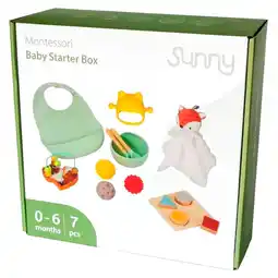 Kruidvat Sunny Montessori Baby Starter Box aanbieding