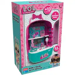 Kruidvat L.O.L. Surprise! Born 2 Travel Glitzy Suitcase aanbieding
