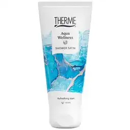 Trekpleister Therme Aqua Wellness Shower Satin Douchecrème aanbieding