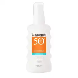 Trekpleister Biodermal Hydraplus SPF50+ Zonnespray aanbieding