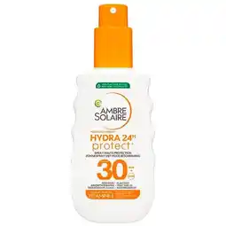 Trekpleister Garnier Ambre Solaire Hydra24H Protect SPF30 Zonnespray aanbieding