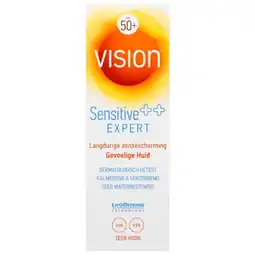 Trekpleister Vision Sensitive++ Expert SPF50+ Zonnebrandlotion aanbieding