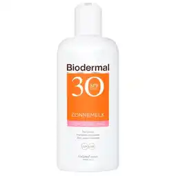 Trekpleister Biodermal Gevoelige Huid SPF30 Zonnemelk aanbieding