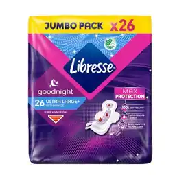 Trekpleister Libresse Goodnight Ultra Large+ Maandverband aanbieding