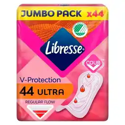 Trekpleister Libresse V-Protection Ultra Normal Maandverband aanbieding