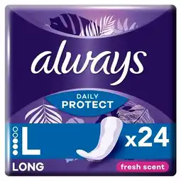 Trekpleister Always Dailies Long Inlegkruisjes aanbieding