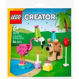 Trekpleister LEGO Creator 30715 Cute Animal Birthday Party aanbieding