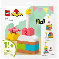 Trekpleister LEGO Duplo 30712 4-in-1 Celebration Cake aanbieding