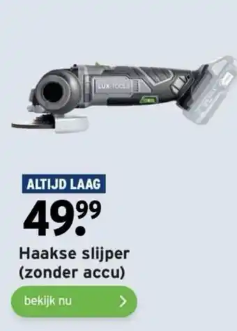 GAMMA Haakse slijper (zonder accu) aanbieding